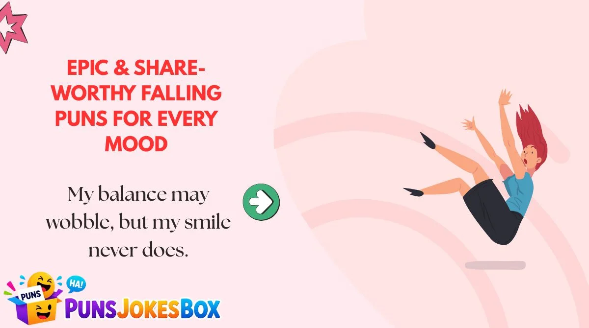 Epic & Share-Worthy Falling Puns for Every Mood