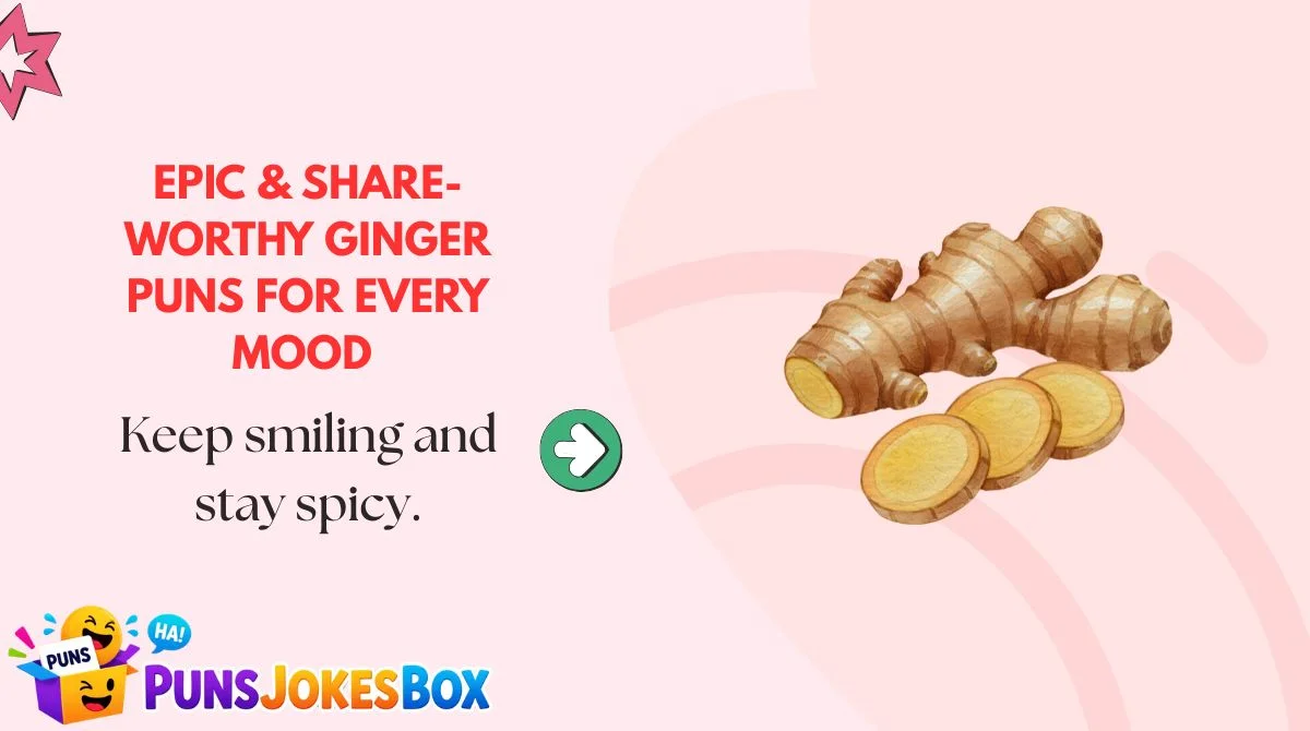 Epic & Share-Worthy Ginger Puns for Every Mood 