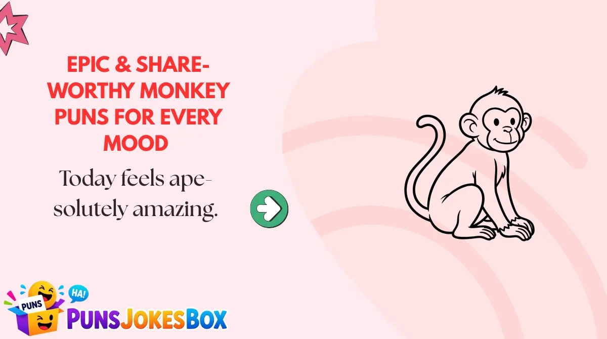 Epic & Share-Worthy Monkey Puns for Every Mood 