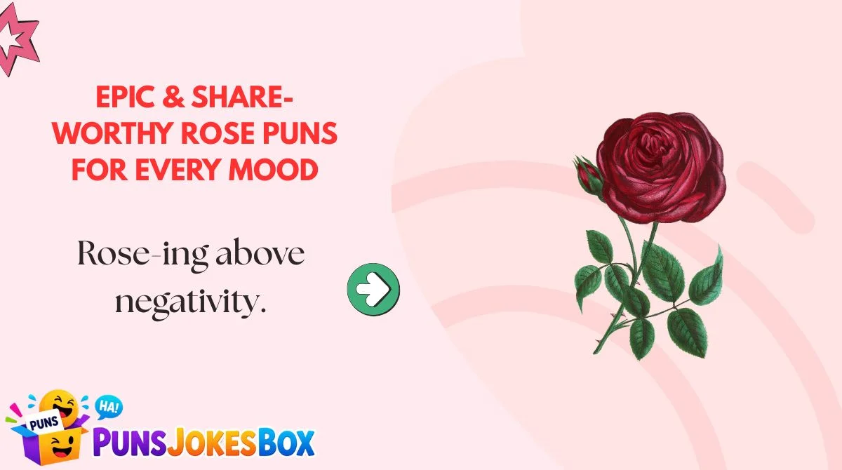 Epic & Share-Worthy Rose Puns for Every Mood