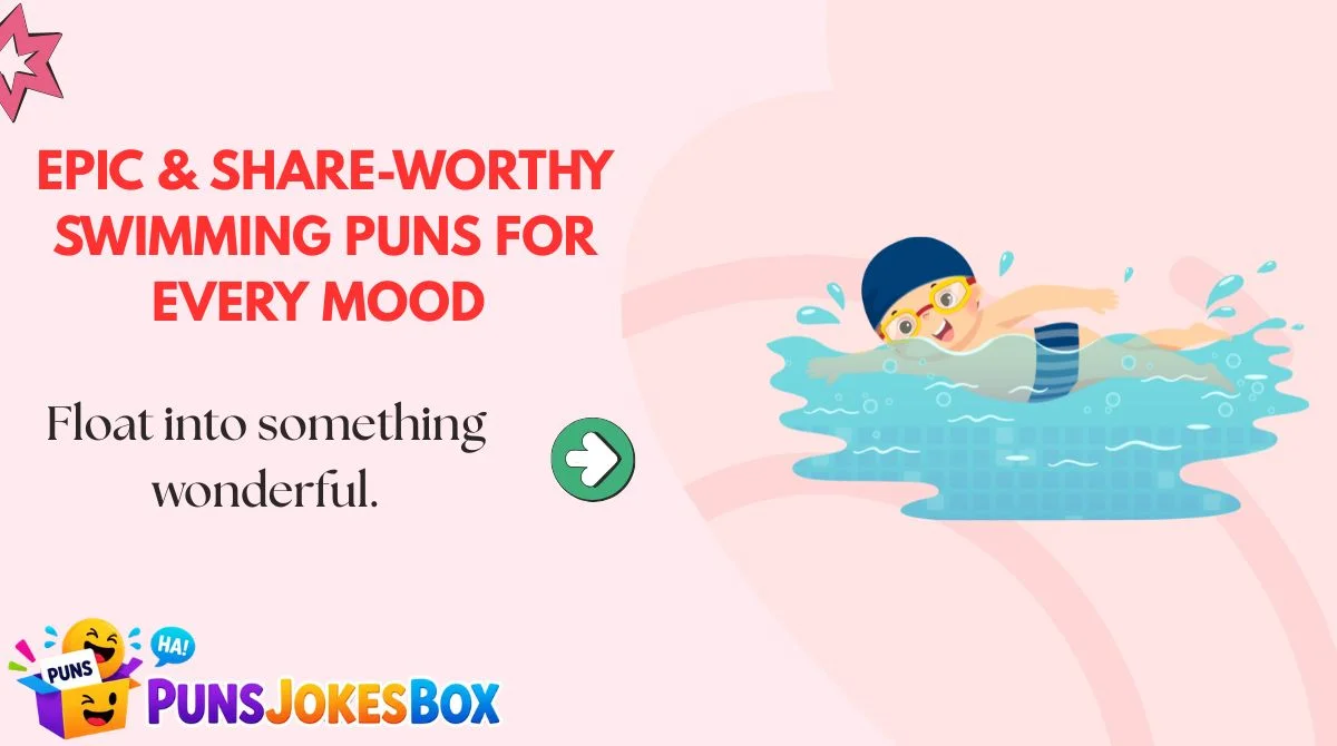 Epic & Share-Worthy Swimming Puns for Every Mood 