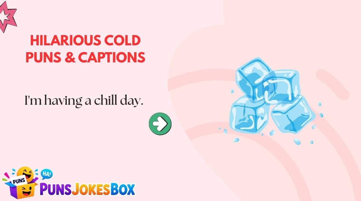 Hilarious Cold Puns & Captions