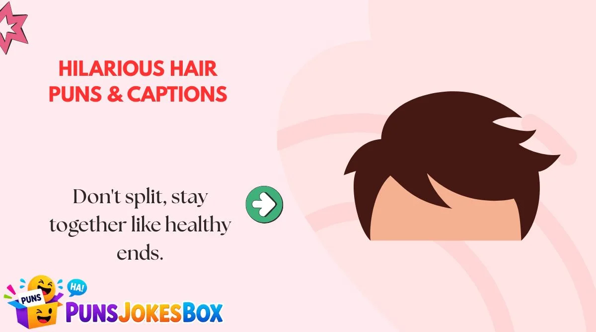Hilarious Hair Puns & Captions