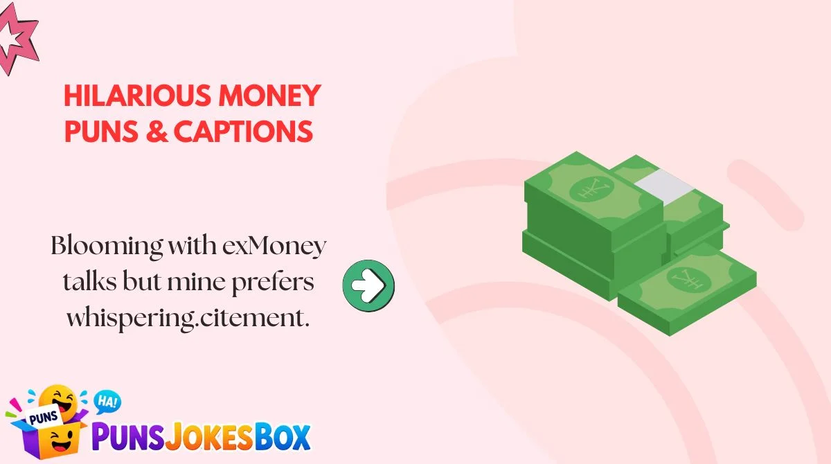 Hilarious Money Puns & Captions 