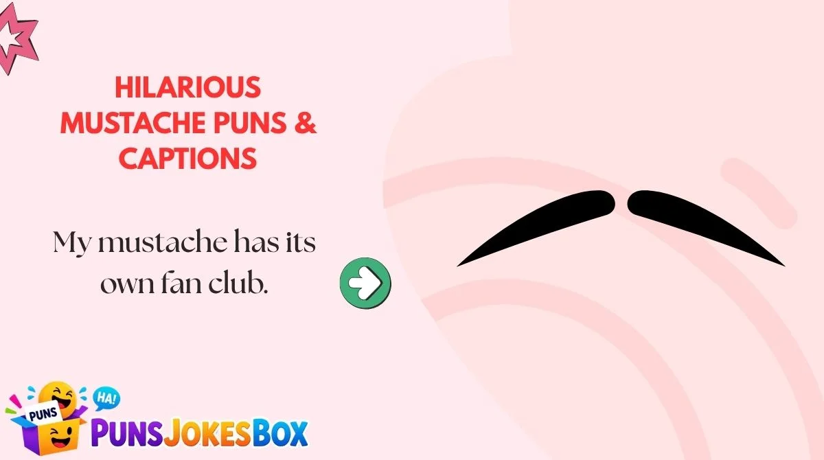 Hilarious Mustache Puns & Captions