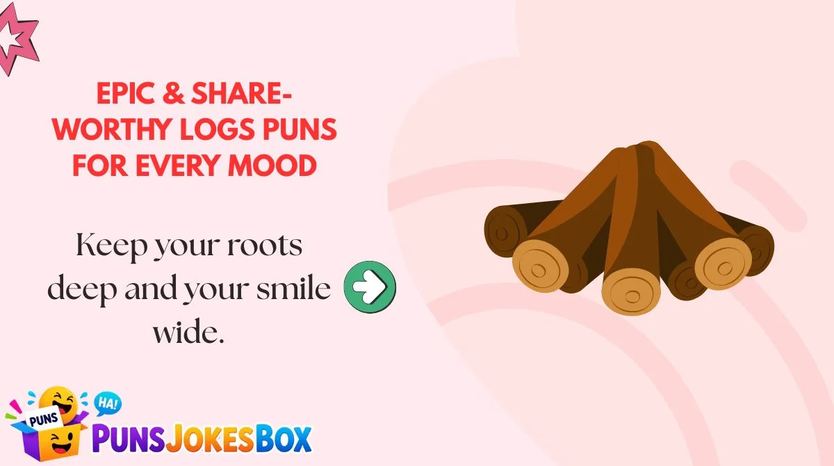 Epic & Share-Worthy Logs Puns for Every Mood