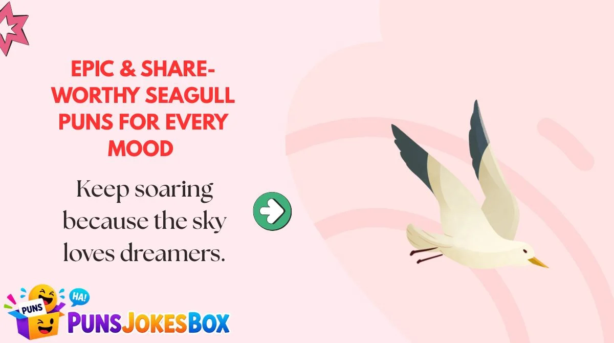 Epic & Share-Worthy Seagull Puns for Every Mood 