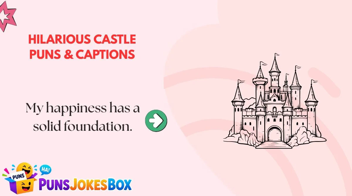 Hilarious Castle Puns & Captions