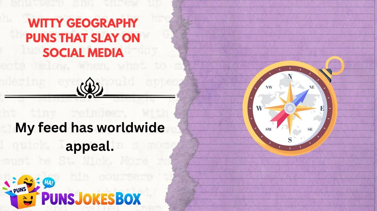 Witty Geography Puns That Slay on Social Media
