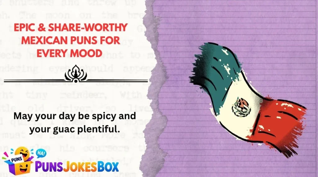 Epic & Share-Worthy Mexican Puns for Every Mood 