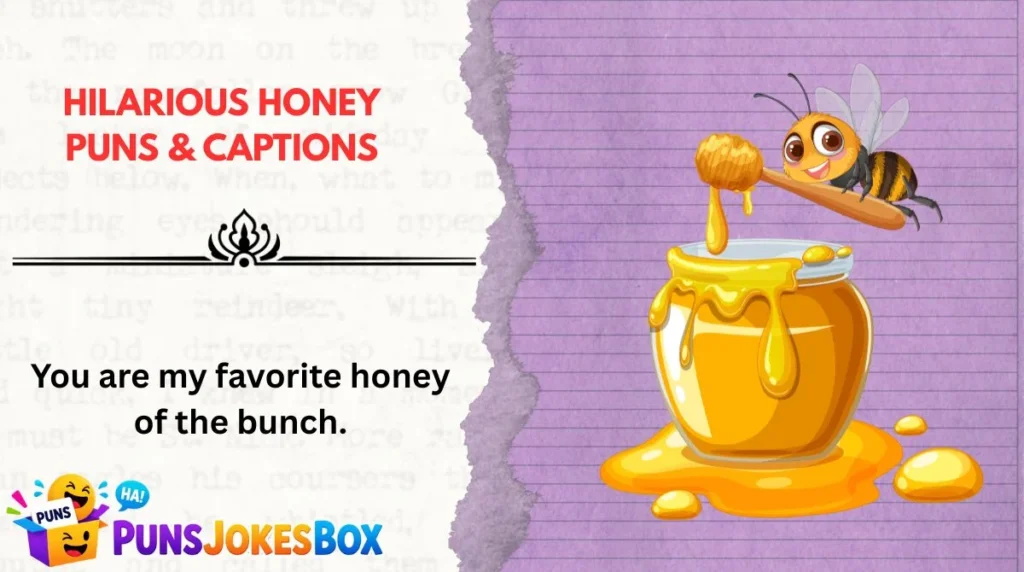 Hilarious Honey Puns & Captions