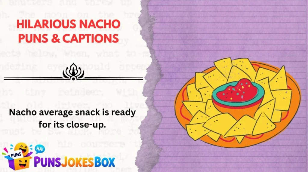Hilarious Nacho Puns & Captions