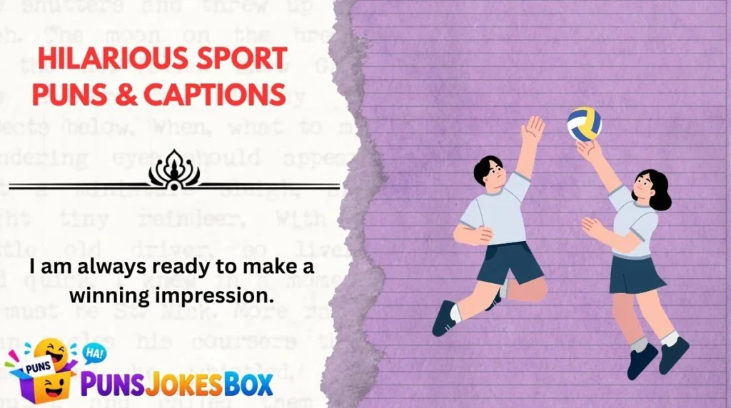 Hilarious Sport Puns & Captions 