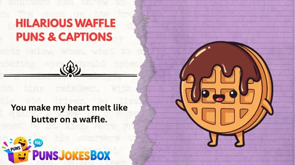 Hilarious Waffle Puns & Captions