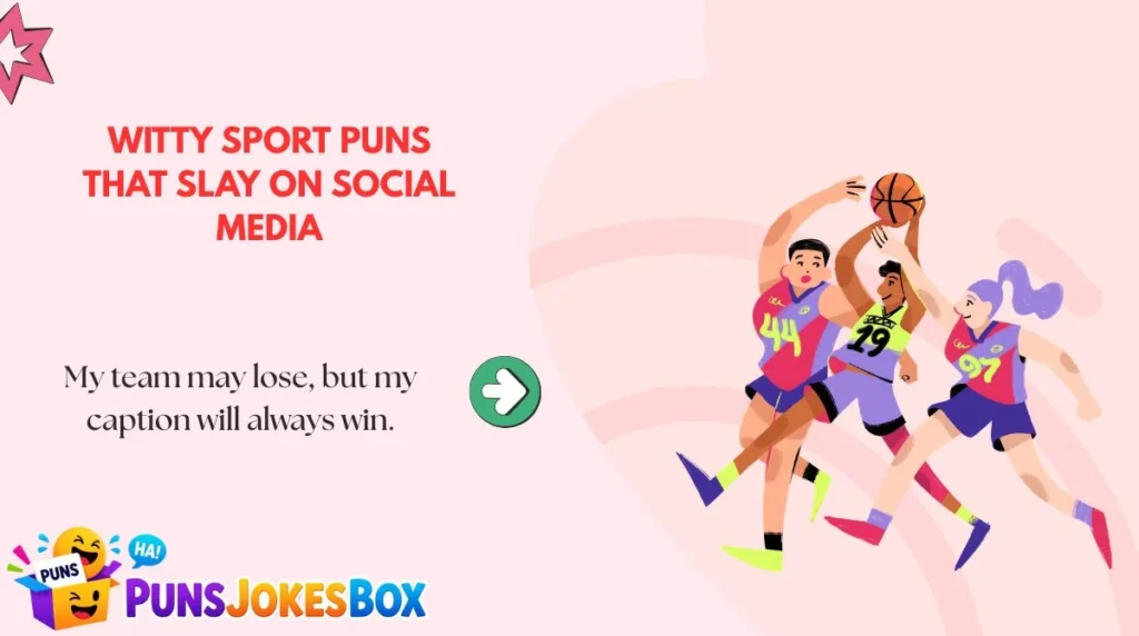Witty Sport Puns That Slay on Social Media