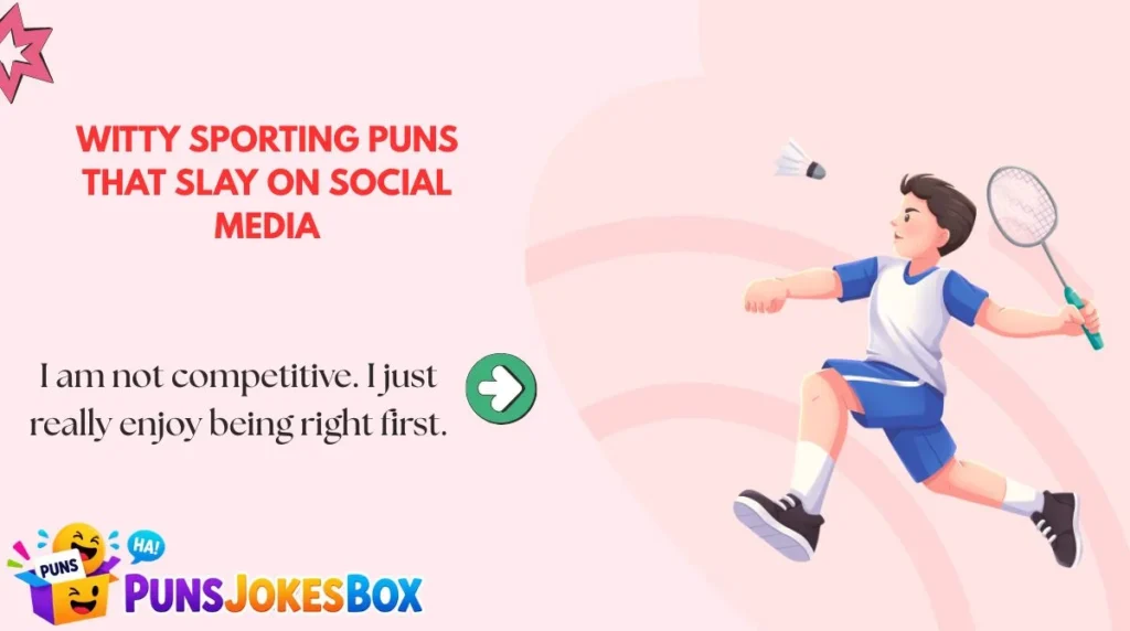 Witty Sporting Puns That Slay on Social Media