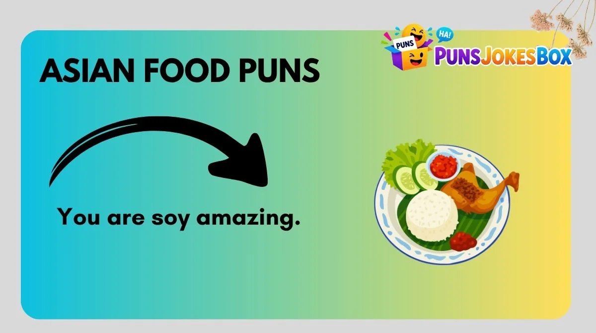 Asian Food Puns