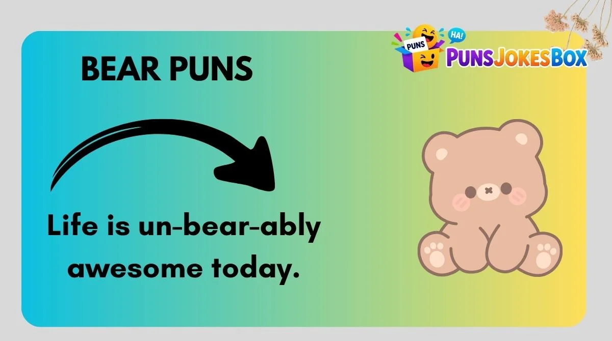 Bear Puns