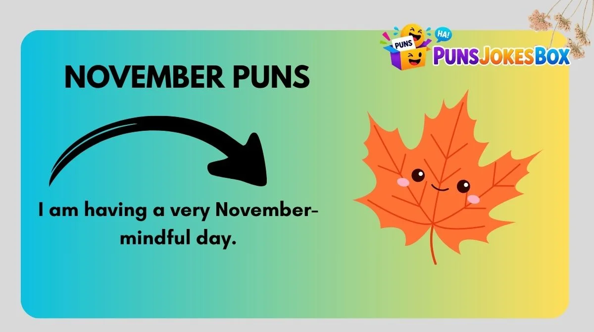 November Puns